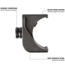 Milwaukee Kearney to U-Die Adapter for 12T Kearney Crimpers 49-12-KUAD