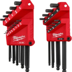 Milwaukee 22-Key Ball End L-Key Set - SAE/Metric 48-22-2187