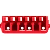 Milwaukee Large PACKOUT Compatible Case Rows for Impact Driver Accessories 5PK 48-32-9935