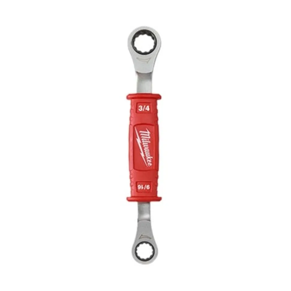 Milwaukee Lineman's 2-in-1 Insulated Ratcheting Box Wrench 48-22-9211