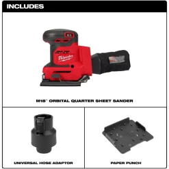 Milwaukee M18 1/4'' Cordless Sheet Sander (Bare Tool) 2649-20