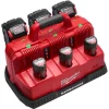 Milwaukee M12 & M18 6 Bay Rapid Charge Station 48-59-1807