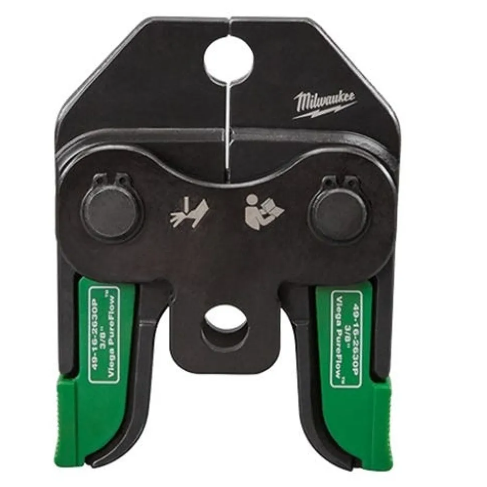 Milwaukee M18 3/8" Viega PureFlow Jaw for M18 Short Throw Press Tool 49-16-2630P