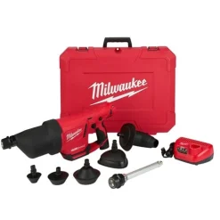 Milwaukee M12 AIRSNAKE Drain Cleaning Air Gun Kit 2572B-21