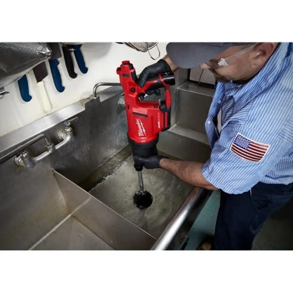 Milwaukee M12 AIRSNAKE Drain Cleaning Air Gun Kit 2572B-21