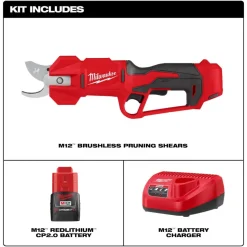 Milwaukee M12 Brushless Pruning Shears Kit 2534-21