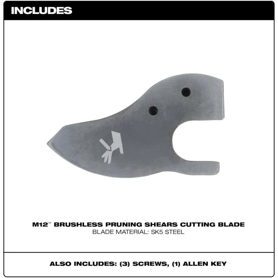 Milwaukee M12 Brushless Pruning Shears Replacement Blade 48-44-2769