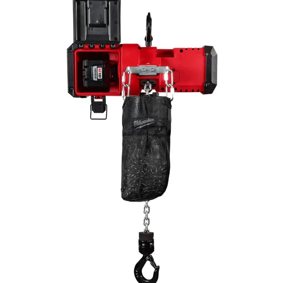 Milwaukee M18 Compact 1-Ton Chain Hoist w/ ONE-KEY 2983-22HD