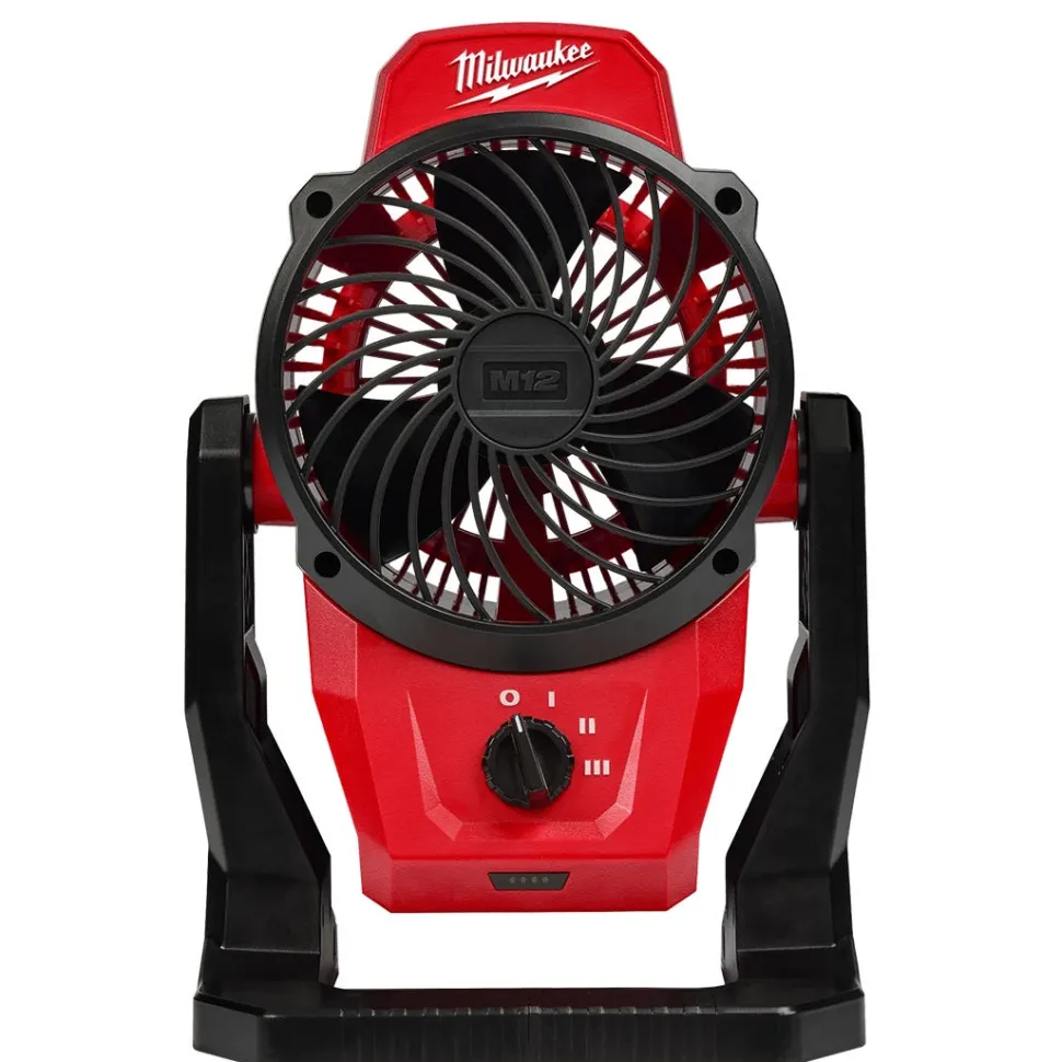 Milwaukee M12 Cordless Jobsite Fan 400 CFM (Bare Tool) 0820-20
