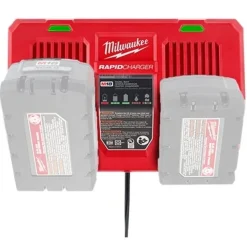 Milwaukee M18 Dual Bay Simultaneous Rapid Charger 48-59-1802