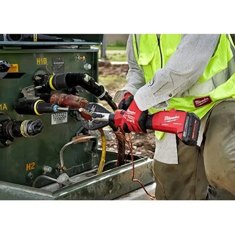 Milwaukee M18 FORCE LOGIC 6T Linear Utility Crimper Kit w/ O-D3 Jaw 2978-22O