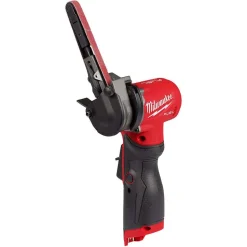 Milwaukee M12 FUEL 3/8" Bandfile, 1/2" Right Angle Impact Wrench & Radio/Charger Bare Tool Bundle