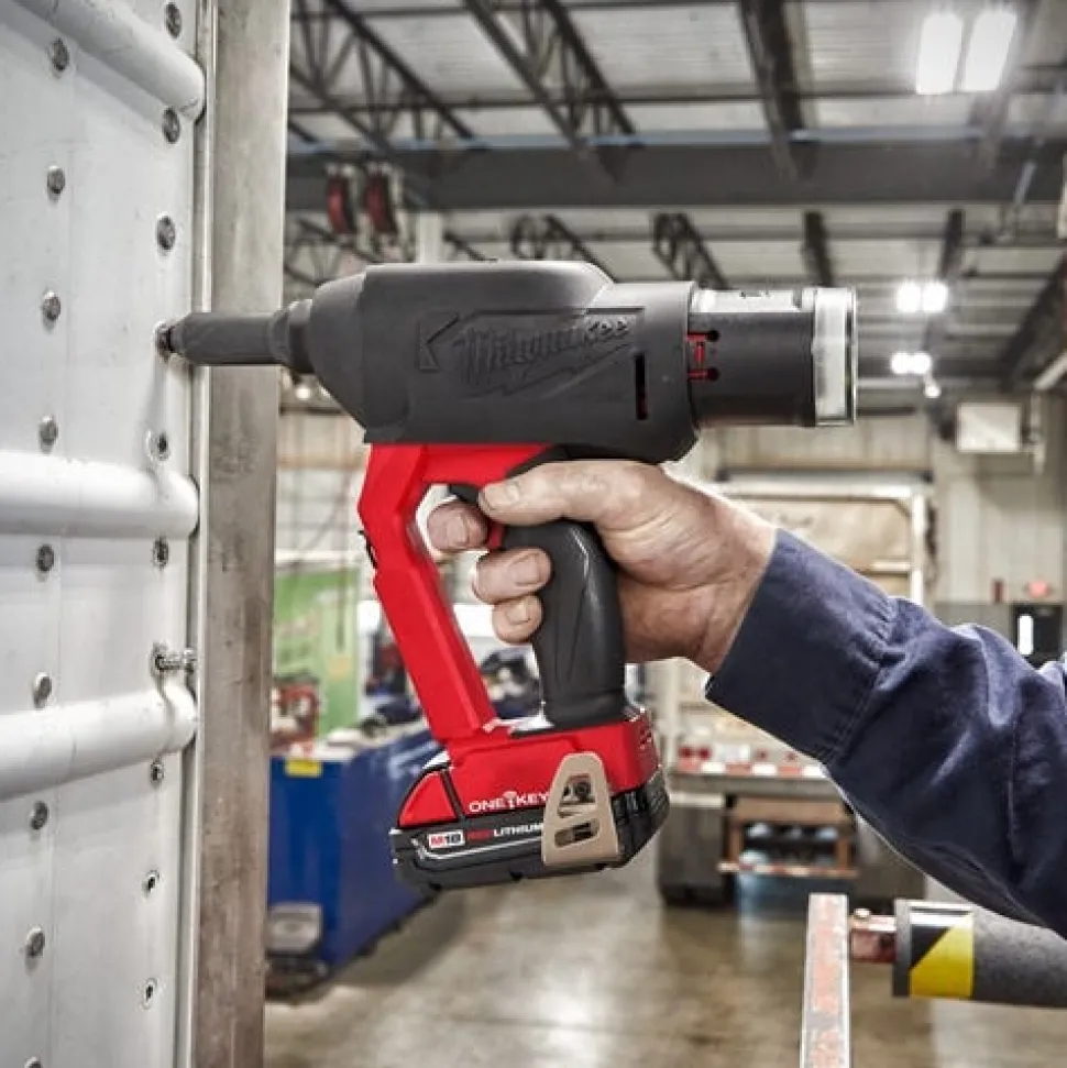 Milwaukee M18 FUEL 1/4" Blind Rivet Tool w/ ONE-KEY Protective Boot 49-16-2660B