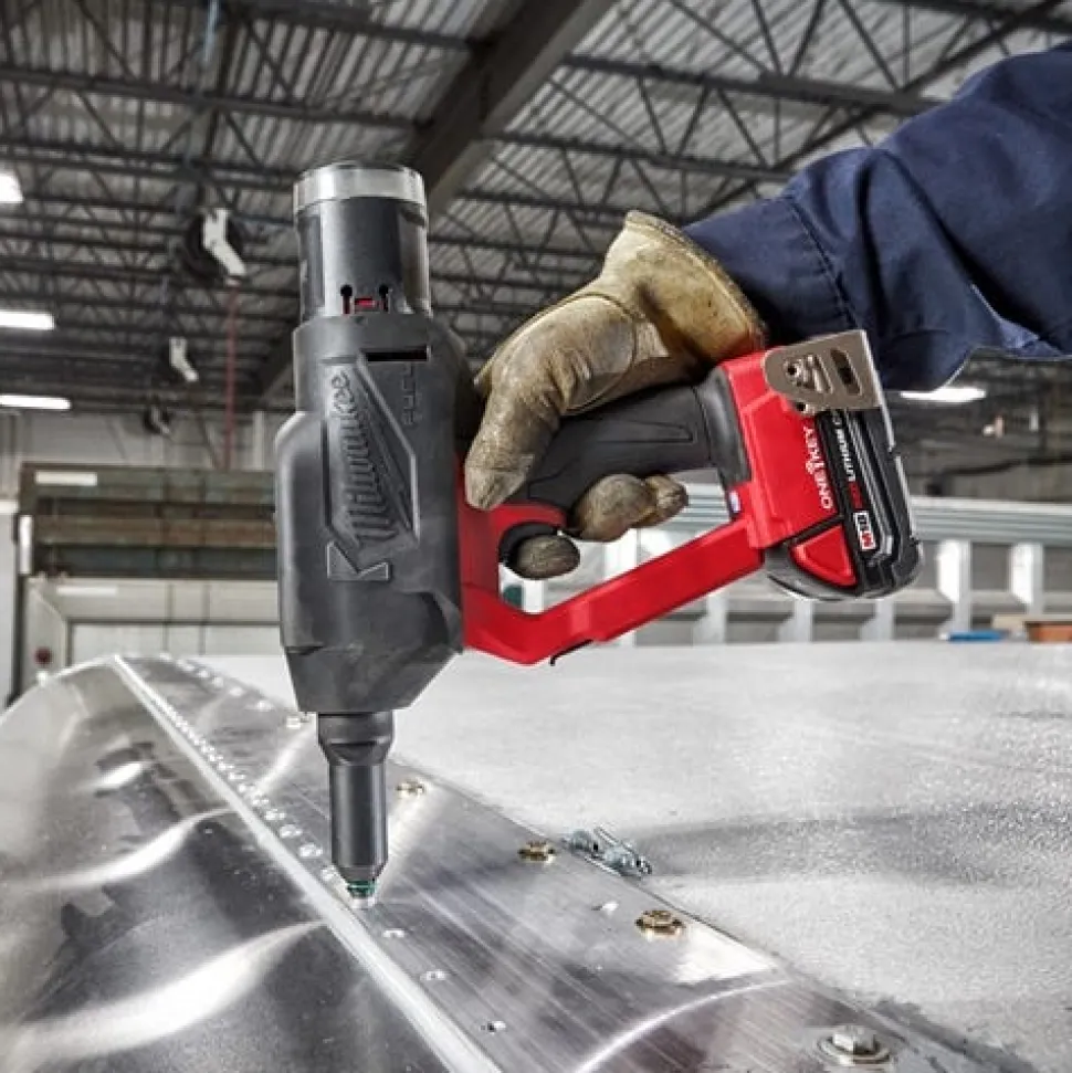 Milwaukee M18 FUEL 1/4" Blind Rivet Tool w/ ONE-KEY Protective Boot 49-16-2660B