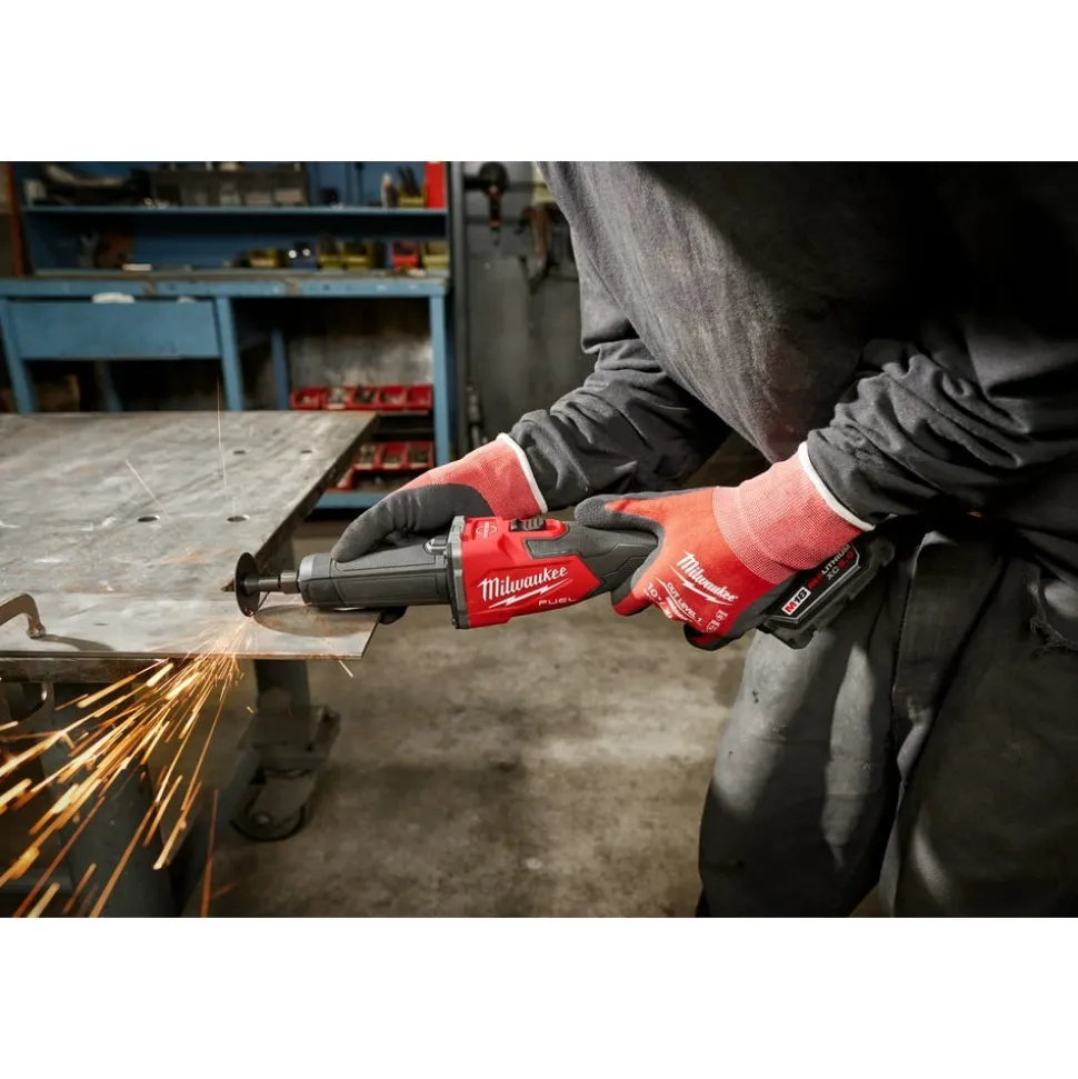 Milwaukee M18 FUEL Braking Die Grinder, Slide Switch 2939-20