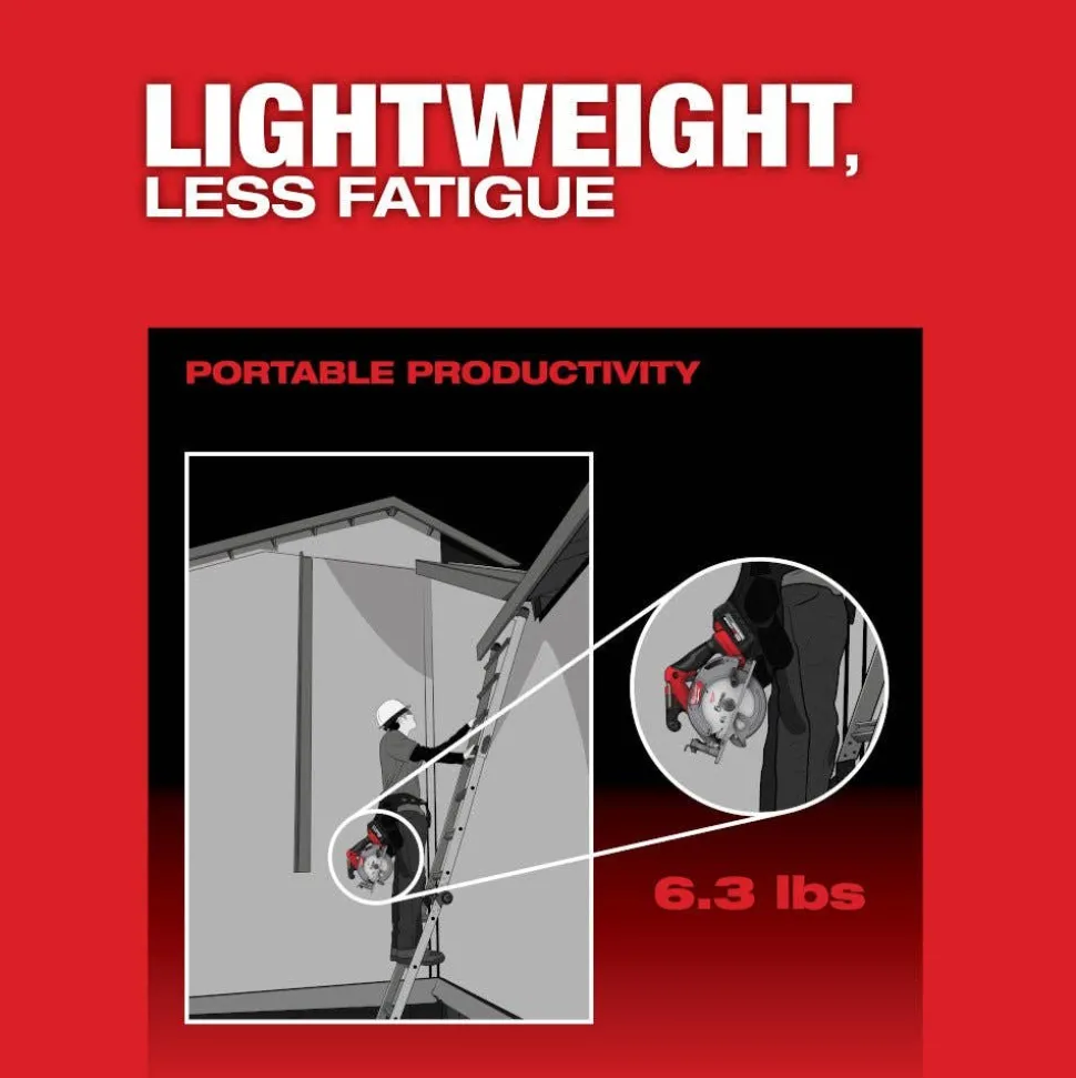 Milwaukee M18 FUEL 6-1/2" Circular Saw (Tool Only) 2833-20