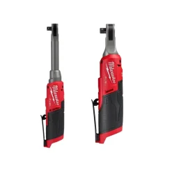 Milwaukee M12 FUEL 3/8" Extended Reach & Standard High Speed Ratchet Bare Tool Bundle