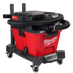 Milwaukee M18 FUEL 6 Gallon Wet/Dry Vacuum & Vacuum Tool Storage Bag & AIR-TIP 4-in-1 Right Angle Cleaning Tool 0910-20 & 49-90-2019 & 49-90-2026