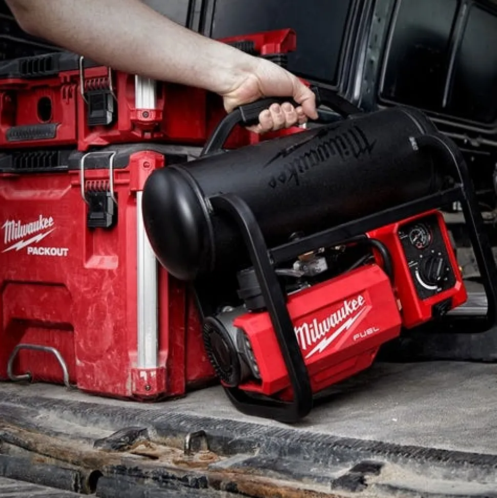 Milwaukee M18 FUEL 2 Gallon Hotdog Compact Quiet Compressor (Bare Tool) 2840-20