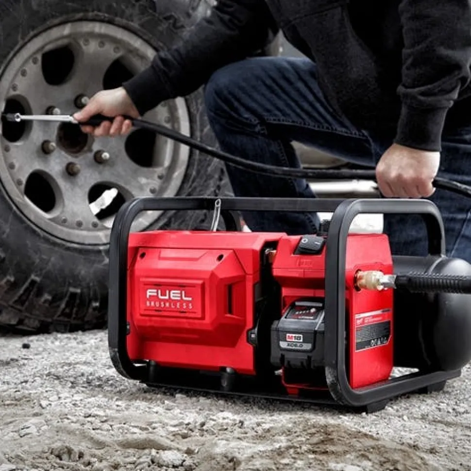 Milwaukee M18 FUEL 2 Gallon Hotdog Compact Quiet Compressor (Bare Tool) 2840-20