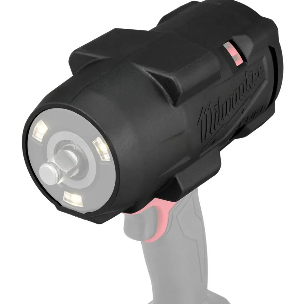 Milwaukee M18 FUEL 1/2" High Torque Impact Wrench w/ Friction Ring Protective Boot 49-16-2967