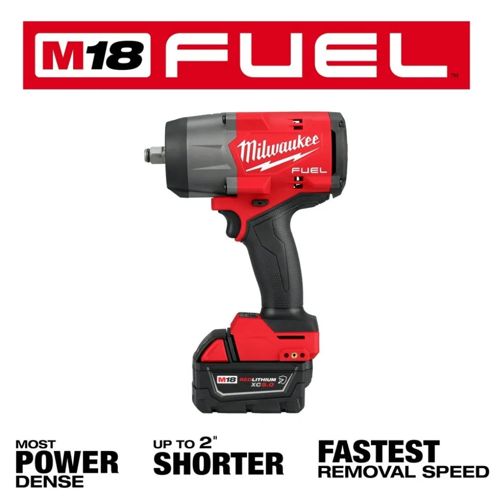 Milwaukee M18 FUEL 1/2" High Torque Impact Wrench w/ Friction Ring Kit 2967-21B