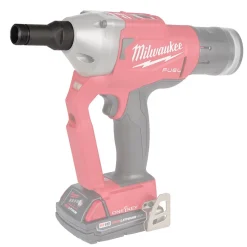 Milwaukee M18 FUEL 1/4" Lockbolt Tool w/ ONE-KEY Hucktainer Fastener Adapter 49-16-2661HT