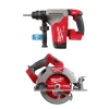 Milwaukee M18 FUEL 1-1/8" ONE-KEY SDS Plus Rotary Hammer & 7-1/4" Circular Saw Bare Tool Bundle