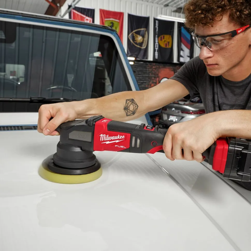 Milwaukee M18 FUEL 5" Pad 15mm Random Orbital Polisher (Bare Tool) 2684-20