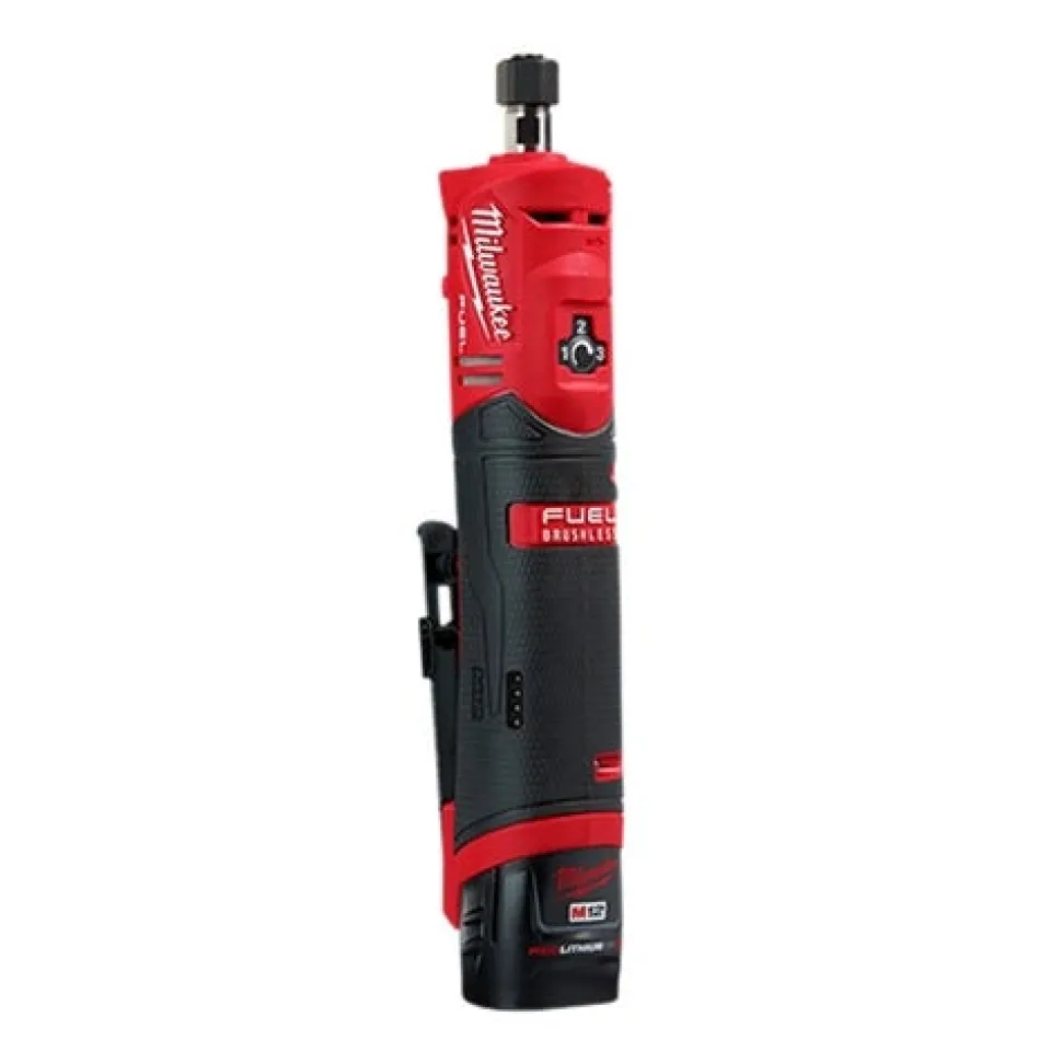Milwaukee M12 FUEL 1/4" Straight Die Grinder (Bare Tool) 2486-20