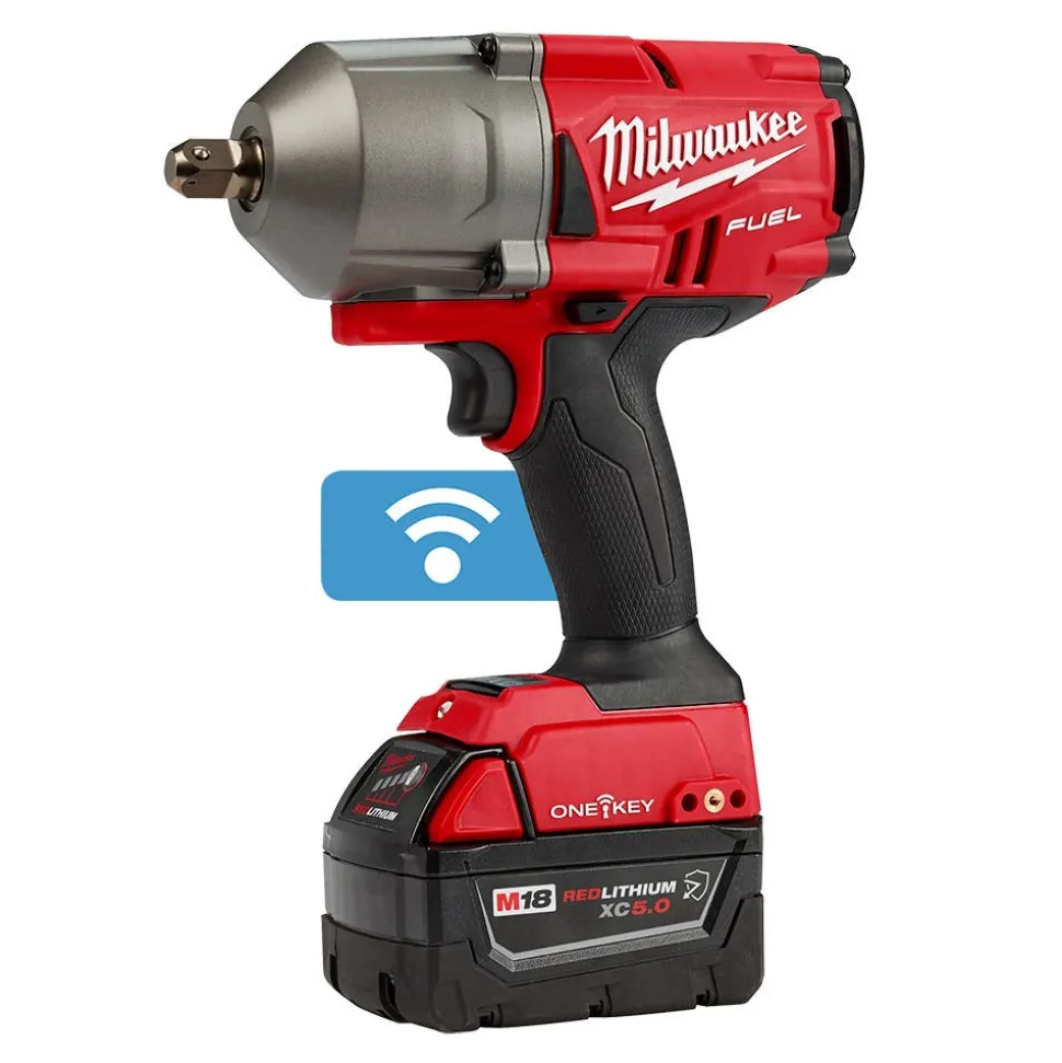 Milwaukee M18 FUEL w/ ONE-KEY High Torque Impact Wrench 1/2" Pin Detent Kit 2862-22R