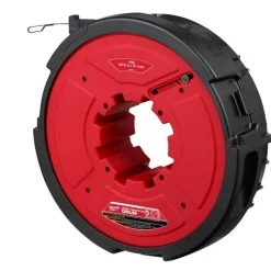 MIlwaukee M18 FUEL ANGLER 120' x 1/8" Steel Pulling Fish Tape Drum 48-44-5176