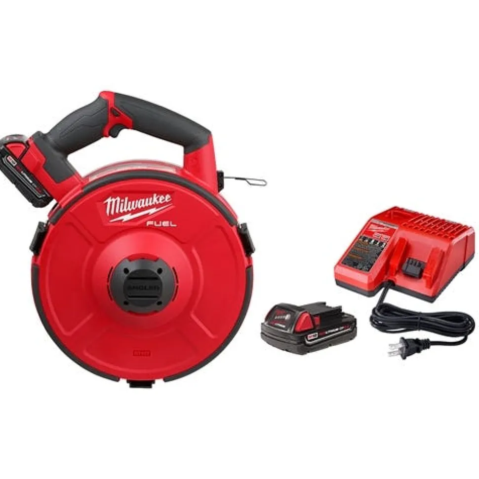 Milwaukee M18 FUEL ANGLER 240' Steel Pulling Fish Tape Kit 2873B-22