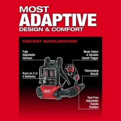 Milwaukee M18 FUEL Dual Battery Backpack Blower 3009-20