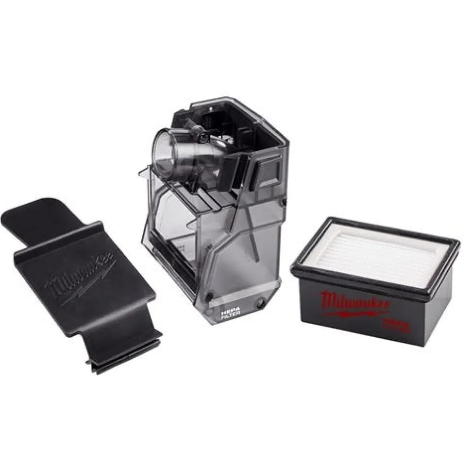 Milwaukee M18 FUEL HAMMERVAC Accessory Dust Box; Filter; and Lid 49-90-2344