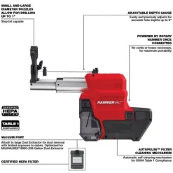 Milwaukee M18 FUEL HAMMERVAC 1