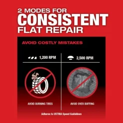 Milwaukee M12 FUEL Low Speed Tire Buffer 2409-20