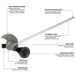 Milwaukee M18 FUEL QUIK-LOK Hedge Trimmer, Edger, 10