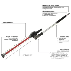 Milwaukee M18 FUEL QUIK-LOK Hedge Trimmer, Edger, 10