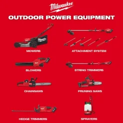 Milwaukee M18 FUEL QUIK-LOK Hedge Trimmer, Edger, 10