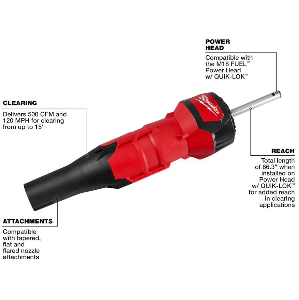 Milwaukee M18 FUEL QUIK-LOK Blower Attachment 49-16-2793