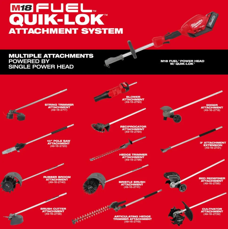 Milwaukee M18 FUEL QUIK-LOK Blower Attachment 49-16-2793