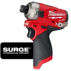 Milwaukee M12 FUEL SURGE 1/4" Hex Hydraulic Driver & 3" Compact Cut Off Tool Bare Tool Bundle