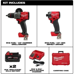 Milwaukee M18 FUEL 2-Tool Combo Kit & M18 FUEL Hackzall