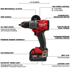 Milwaukee M18 FUEL 2-Tool Combo Kit & M18 FUEL Hackzall