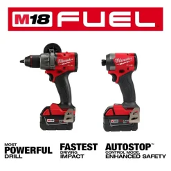 Milwaukee M18 FUEL 2-Tool Combo Kit & M18 FUEL D-Handle Jig Saw