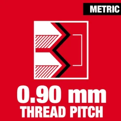 Milwaukee M5-0.90 mm 1-Inch Hex Threading Die 49-57-5328