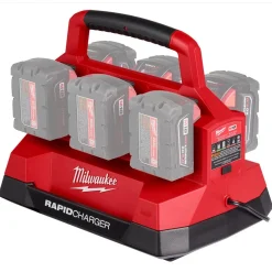Milwaukee M18 PACKOUT Six Bay Rapid Charger 48-59-1809