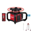 Milwaukee M18 Red Exterior Rotary Laser Level Kit w/ Receiver, Tripod, & Grade Rod 3701-21T