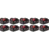 Milwaukee M18 REDLITHIUM XC5.0 Extended Capacity Battery (10 pack) 48-11-1851